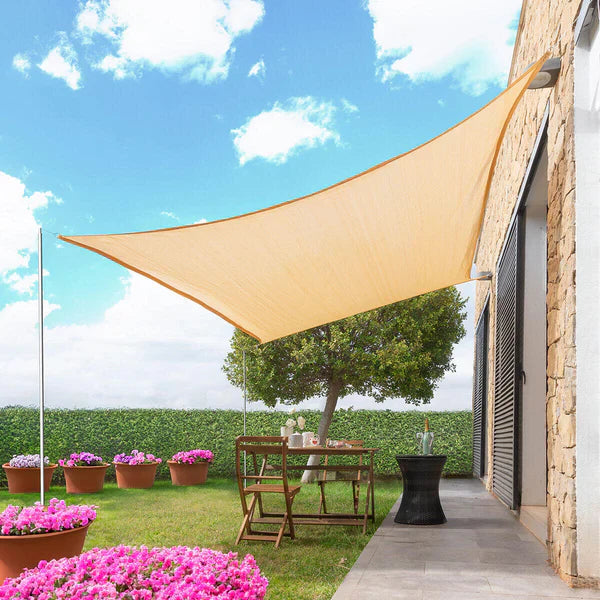TOLDO VELA DE SOMBRA RECTANGULAR 2 X 3 m - PROMOCION CIERRE DE LA TIENDA