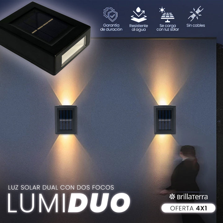 LumiDuo - Luz Solar con Efecto Dual