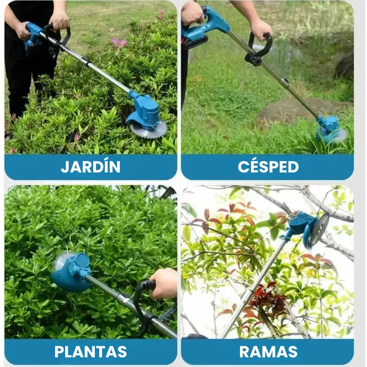 Cortadora de Cesped Inalámbrica TurboBlade™ [2 BATERÍAS RECARGABLES]