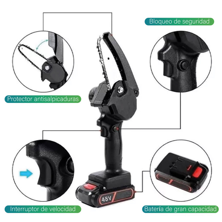 ULTIMAS 12 UNIDADES | Motosierra Electrica SERRUX®