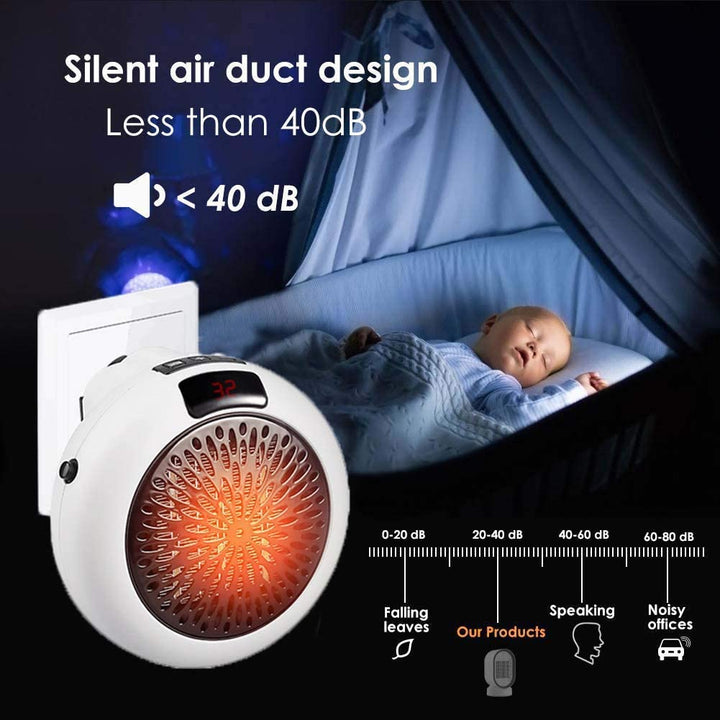 CALEFACTOR PORTATIL DE PARED