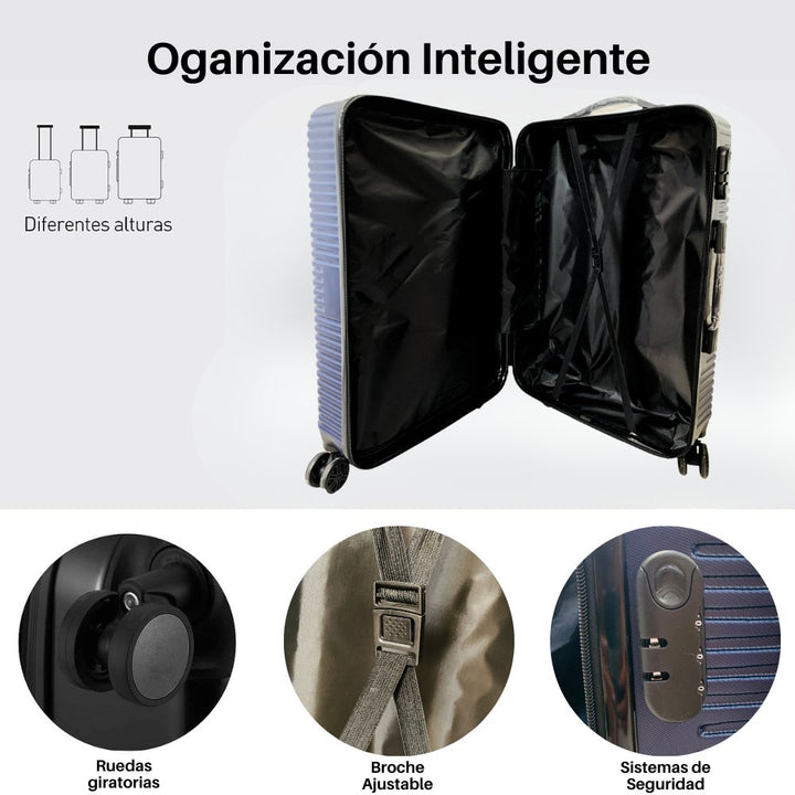 JUEGO 3 MALETAS DE VIAJE