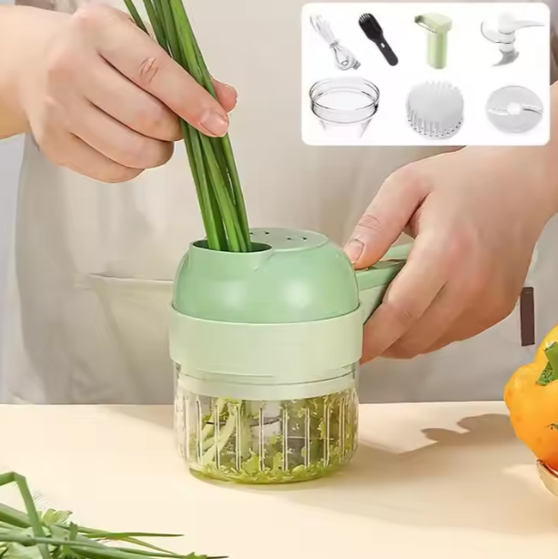 Picador Eléctrico Multifuncional 4 en 1