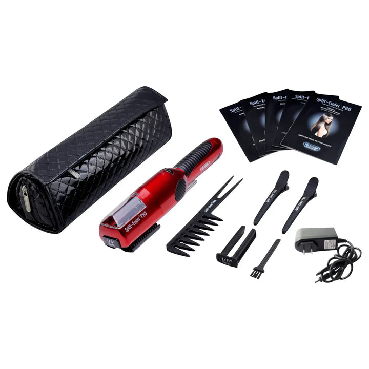 Split Ender™ PRO Inalámbrico - Cortador de Puntas Abiertas Para Cabello Seco, Dañado y Quebradizo + 1 Estuche de REGALO
